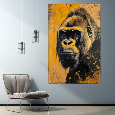 Gorilla Canvas Art